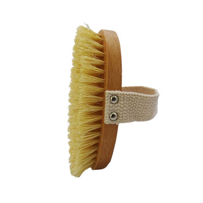 Función de masaje Amarillo Seco húmedo Cuerpo cepillado Borlas suaves Esfoliación natural Piel muerta Celulita lisa Retardar el envejecimiento Estimular la linfa y el flujo sanguíneo