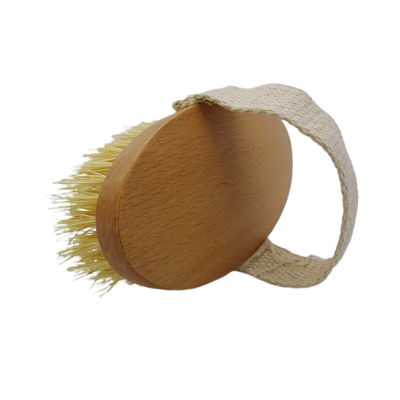 Función de masaje Amarillo Seco húmedo Cuerpo cepillado Borlas suaves Esfoliación natural Piel muerta Celulita lisa Retardar el envejecimiento Estimular la linfa y el flujo sanguíneo