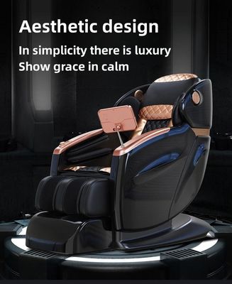 Silla de masaje eléctrico de cuerpo completo de altura ajustable Muebles de salón cama multifuncional Reclinable relajante