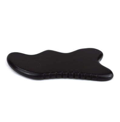 Pedra Negra Natural Gua Sha Herramienta de Masaje para Pies Cuello Volte Masaje Facial Profesional y Durable