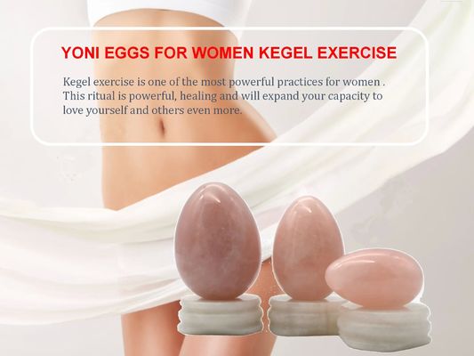 Kegel curativo natural amarillo olivino cuarzo piedra de jade huevos Yoni para el ejercicio vaginal tema de amor y productos calientes
