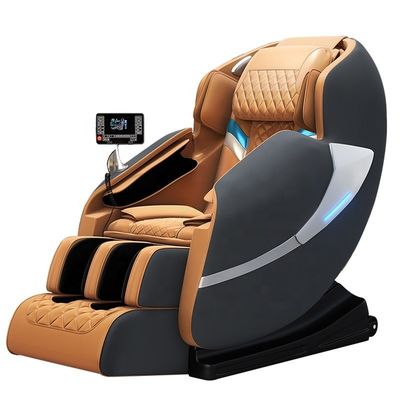 Orange Home Leisure Smart Full Body Massage Chair Automático Lujo Bolsa de aire Masajista Salón de belleza Salón de salud cuerpo Spa Suministro directo