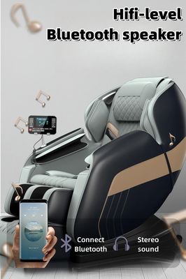 Silla de masaje de compresión caliente con música ajustable de altura y función ajustable