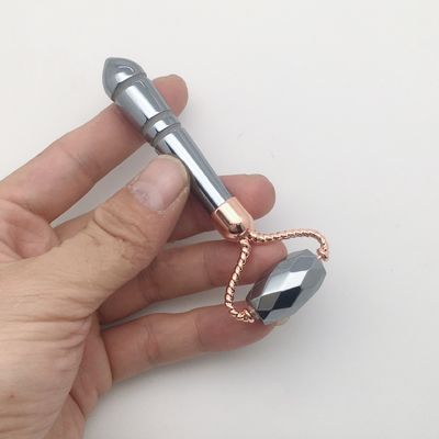Masaje facial Terahertz Piedra Facial Guasha Roller Piedra Energía Masajeador facial para belleza natural Masaje de piel y músculos