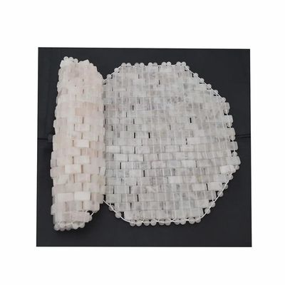 Máscara para los ojos de piedra de piedra natural de piedra preciosa de jade, máscara para dormir para el antienvejecimiento, máscara de pecho de cuarzo rosa