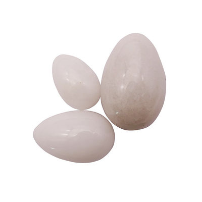 Productos sexuales Huevo de piedra de jade para mujeres Ejercicio de Kegel Huevo de jade blanco natural Yoni