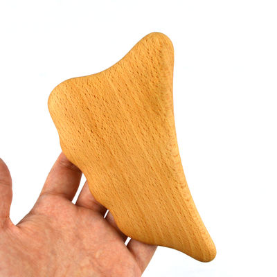 Logotipo personalizado Masajista de Gua Sha de madera Herramienta de masaje corporal para el cuidado personal de la piel Spa Estiramiento facial belleza