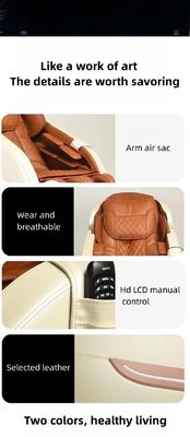 Función de gravedad cero Bolsas de aire eléctricas para todo el cuerpo Reverso silla caliente masajista Muebles comerciales para mayor comodidad