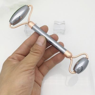 Estética facial Terahertz Roller Guasha Masajista para masaje facial Gua Sha Relajar Tratamiento de cuidado de la piel Herramienta de belleza antiarrugas