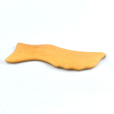 Cuidado del cuerpo tabla de raspadora de madera natural de guasha masajista de madera fragante tabla de gua sha para la salud