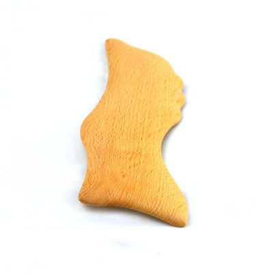 Cuidado del cuerpo tabla de raspadora de madera natural de guasha masajista de madera fragante tabla de gua sha para la salud