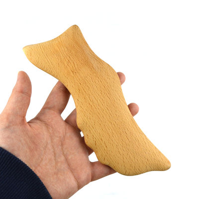 Cuidado del cuerpo tabla de raspadora de madera natural de guasha masajista de madera fragante tabla de gua sha para la salud