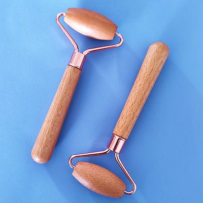 Roller facial de madera Guasha Masajeador facial para el cuidado de la piel Salud Gua Sha Masaje Herramienta de belleza Relajar Productos de moda belleza
