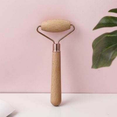 Roller facial de madera Guasha Masajeador facial para el cuidado de la piel Salud Gua Sha Masaje Herramienta de belleza Relajar Productos de moda belleza