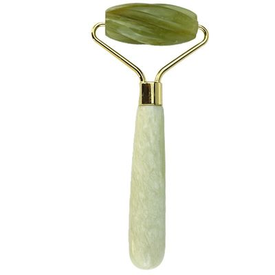 Equipo de masaje facial 100% natural Xiuyan Green Jade Roller Facial Jade Stone Eye Massage Roller de hielo para herramientas de masaje