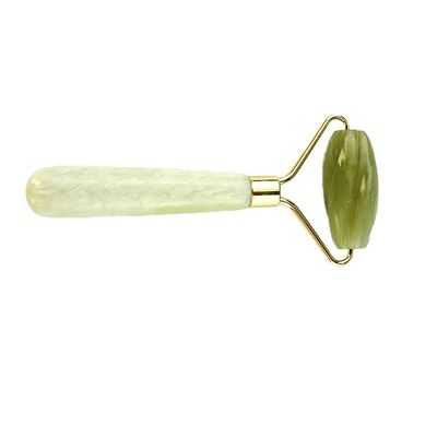 Equipo de masaje facial 100% natural Xiuyan Green Jade Roller Facial Jade Stone Eye Massage Roller de hielo para herramientas de masaje