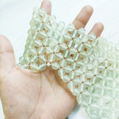 100% de piedra de jade natural de masaje hecha a mano tapa de ojos para enfriar y calmar los ojos cansados