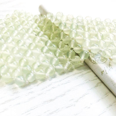 100% de piedra de jade natural de masaje hecha a mano tapa de ojos para enfriar y calmar los ojos cansados