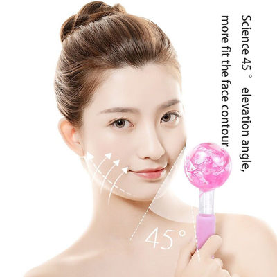 Logotipo personalizado disponibleGlobos de hielo faciales para masaje facial Roller Gua Sha líquido anticongelante para reducir las arrugas de los poros