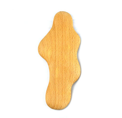 2024 Producto popular Facial Guasha Herramientas de masaje de madera Gua Sha Masaje facial Productos de masaje de madera marrón para masaje muscular