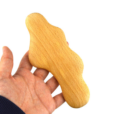 2024 Producto popular Facial Guasha Herramientas de masaje de madera Gua Sha Masaje facial Productos de masaje de madera marrón para masaje muscular