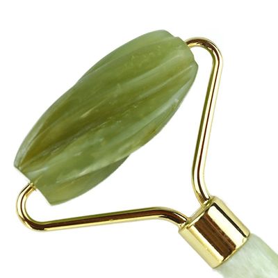 2024 Tendencia de cuidado de la piel facial natural Xiuyan Jade Guasha Facial Roller Facial Mini Masajista Gua Sha Herramientas de belleza para Spa