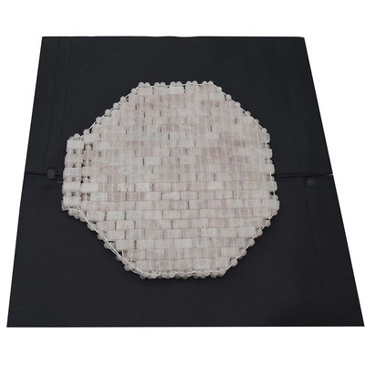 Masajeador de senos Mascarilla para ojos de piedra natural de piedra preciosa de jade Rosa de cuarzo Mascarilla para ojos antienvejecimiento Caliente o frío Usando piedra de hielo Mascarilla para ojos para la cara