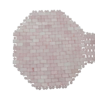Masajeador de senos Mascarilla para ojos de piedra natural de piedra preciosa de jade Rosa de cuarzo Mascarilla para ojos antienvejecimiento Caliente o frío Usando piedra de hielo Mascarilla para ojos para la cara