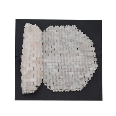 Masajeador de senos Mascarilla para ojos de piedra natural de piedra preciosa de jade Rosa de cuarzo Mascarilla para ojos antienvejecimiento Caliente o frío Usando piedra de hielo Mascarilla para ojos para la cara
