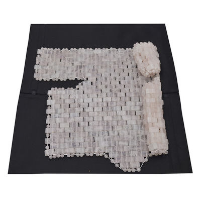 Masajeador de senos Mascarilla para ojos de piedra natural de piedra preciosa de jade Rosa de cuarzo Mascarilla para ojos antienvejecimiento Caliente o frío Usando piedra de hielo Mascarilla para ojos para la cara