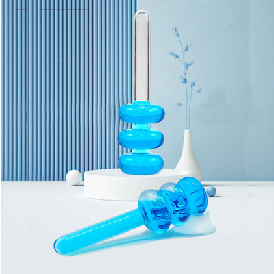 Globos de hielo de belleza en forma de calabaza Globos de enfriamiento con rodillos faciales para la cara Cuello Círculo de ojos Cuidado de la piel Herramientas de masaje Reducen la hinchazón
