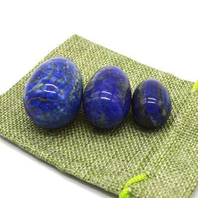 Chakra huevos de piedra natural La última herramienta de ejercicios de Kegel para la salud de la mujer 45*30/40*25/30*20mm