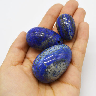 Chakra huevos de piedra natural La última herramienta de ejercicios de Kegel para la salud de la mujer 45*30/40*25/30*20mm