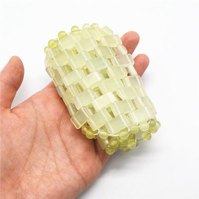 Experimenta las propiedades curativas del jade con la máscara para ojos de piedra de jade natural