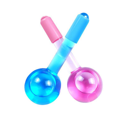 Masaje facial Globo de enfriamiento Borosilicato Globo de hielo de vidrio para tratamientos faciales Roller Ball Spa Face Lift Beauty Cuidado de la piel