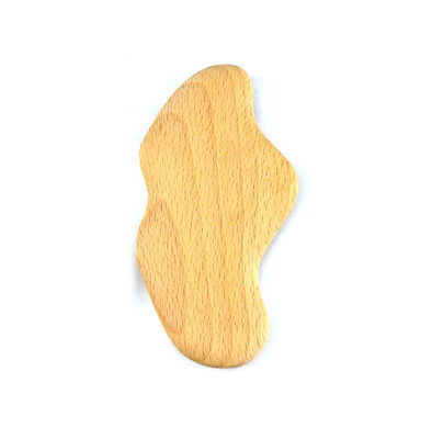 Masajista de madera Guasha herramienta de masaje más vendida para el levantamiento facial del cuerpo y cuidado de la piel en salones de belleza Logotipo personalizado