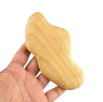 Masajista de madera Guasha herramienta de masaje más vendida para el levantamiento facial del cuerpo y cuidado de la piel en salones de belleza Logotipo personalizado