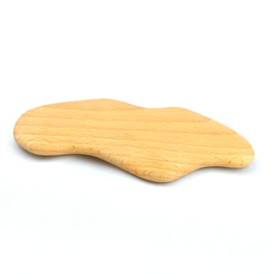Masajista de madera Guasha herramienta de masaje más vendida para el levantamiento facial del cuerpo y cuidado de la piel en salones de belleza Logotipo personalizado