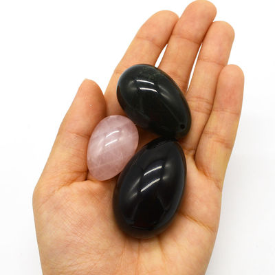 Huevos de jade vaginal de nefrita verde para ejercicios de Kegel y rejuvenecimiento vaginal