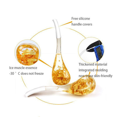 Globos de refrigeración de spa Globos de hielo de rodillos fríos Herramientas para el cuidado de la piel facial para mujeres Rostro Ojos Cosméticos
