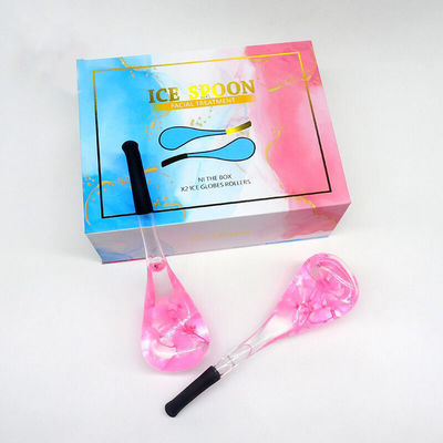 Globos de refrigeración de spa Globos de hielo de rodillos fríos Herramientas para el cuidado de la piel facial para mujeres Rostro Ojos Cosméticos