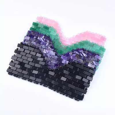 Máscara facial de jade natural ecológica de 16*9cm y máscara facial de cuarzo rosa para ojos