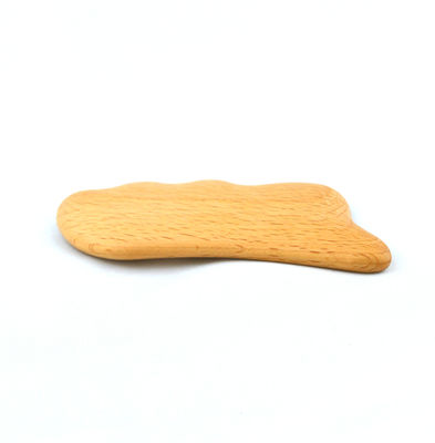 Gua Sha de madera cuerpo cuello hombros herramienta de masaje de piernas 18.5cm*8.5cm*2cm para el cuidado de la salud personal