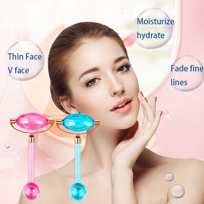 Masajeador facial de rodillos de bolas de hielo para el envejecimiento y la reducción de la hinchazón de los ojos