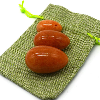 Huevos tallados de piedra preciosa para el ejercicio de la vagina