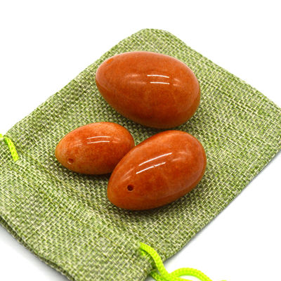Huevos tallados de piedra preciosa para el ejercicio de la vagina