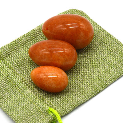 Huevos tallados de piedra preciosa para el ejercicio de la vagina