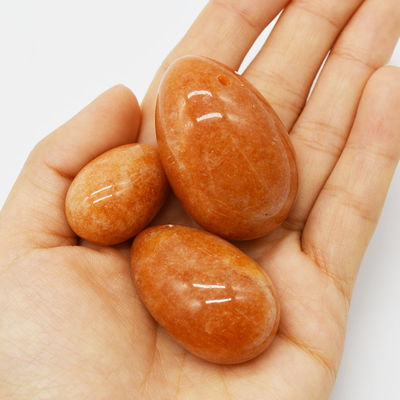 Huevos tallados de piedra preciosa para el ejercicio de la vagina