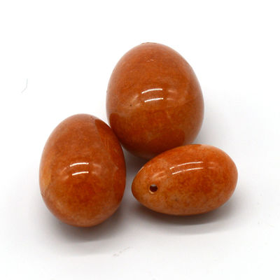 Huevos tallados de piedra preciosa para el ejercicio de la vagina