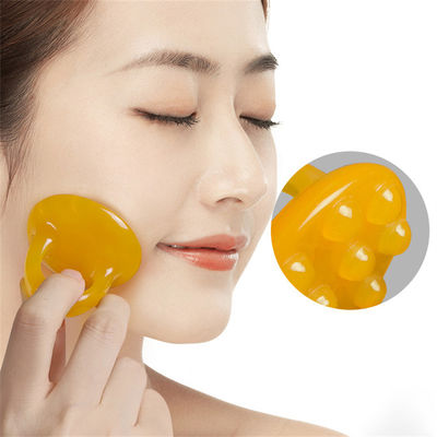 Masajista de levantamiento facial de resina certificado ISO9001 para la belleza corporal Herramienta Gua Sha y cepillo de masaje manual para adelgazar el abdomen